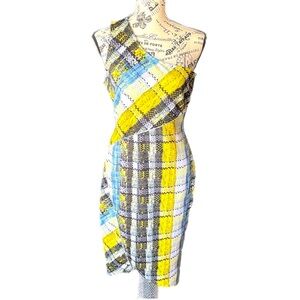 project runway yellow plaid dress Runway Archives